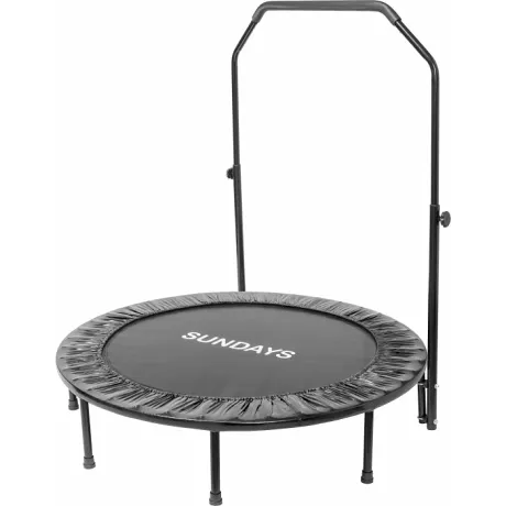 Батут Sundays D121 (черный, с ручкой)
