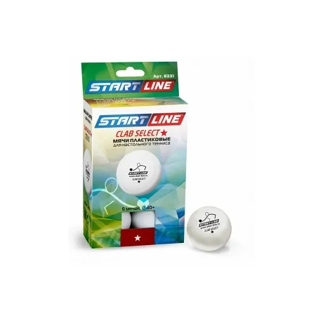 Мячи Start line Club Select 1* Мячи Start line Club Select 1*