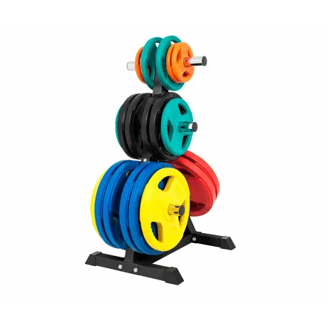 Стойка для хранения дисков диаметром 50 мм (на 7 позиций), черная - Фото 5