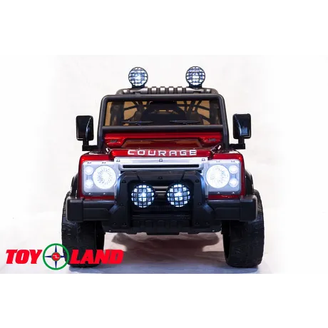 Электромобиль ToyLand LAND ROVER DK-F006 красный - Фото 3