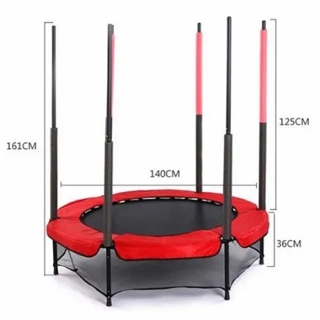 Батут с внутренней сеткой EVO JUMP 4,5ft (140см) + нижняя сеть - Фото 3