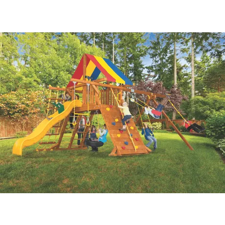 Детская площадка Rainbow Play Sistems Циркус Турбо Кастл 2018 II Тент - Фото 3