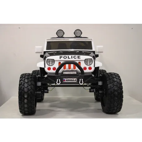 Электромобиль RiverToys Jeep A004AA-А Police - Фото 3