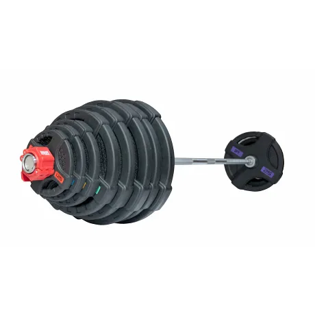 Штанга олимпийская OriginalFitTools 218 кг (диски с двумя хватами)