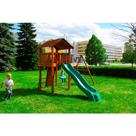 Башня с модулем Cottage + Swing + Rock - Фото 3