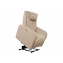 Кресло реклайнер с подъемом FUJIMO LIFT Compact F3005 FLWK Ваниль (Sakura 4) - Фото 8