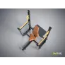 Скамья для вертикального жима штанги DHZ Olympic Seated Bench E-1051В - Фото 6