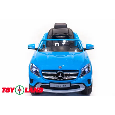 Детский электромобиль Toyland Mercedes-Benz GLA синий - Фото 3