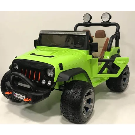 Электромобиль RiverToys Jeep A004AA Green