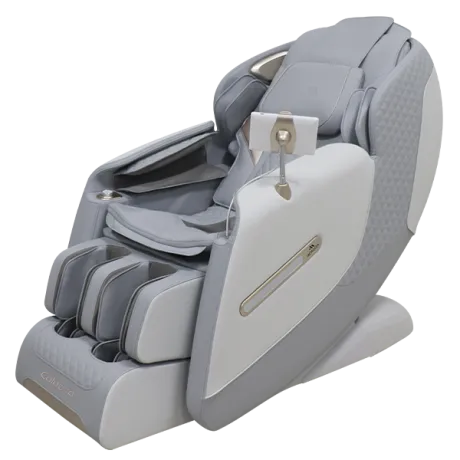 Массажное кресло Meridien Calabria (White + Grey) - Фото 2