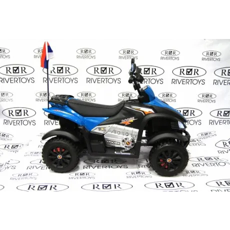 Квадроцикл RiverToys Р333РР синий - Фото 2