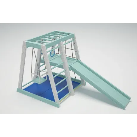 Домашний спортивный комплекс Савушка Кроха - 3 Blue - Фото 4