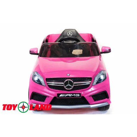 Электромобиль ToyLand Mercedes-Benz A45 розовый - Фото 3