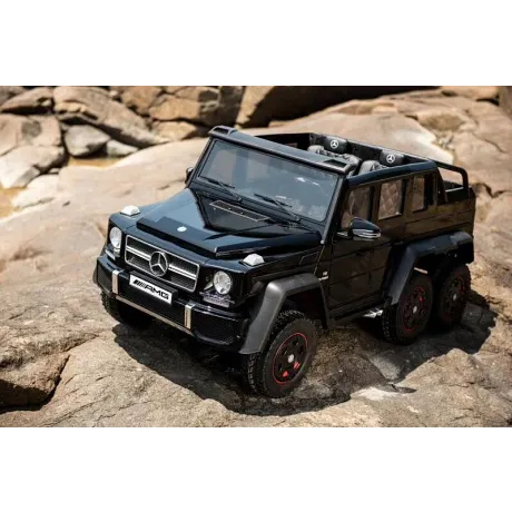 Детский электромобиль Barty Mercedes-Benz G63-AMG 4WD шестиколесный - Фото 4
