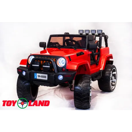 Электромобиль ToyLand Jeep SH 888 красный