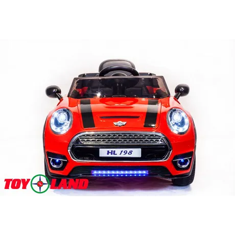 Электромобиль ToyLand Mini Cooper HL 198 красный - Фото 2