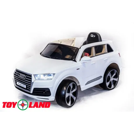 Электромобиль ToyLand Audi Q7 высокая дверь белый