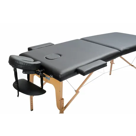 Массажный складной стол Standart 2 black - Фото 4