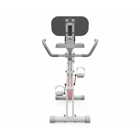 Велотренажер X-Bike DFC DavCreator, бело-розовый - Фото 2