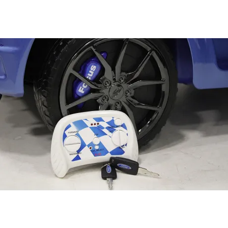 Электромобиль RiverToys FORD FOCUS RS DK-F777 BLUE-GLANEC - Фото 11
