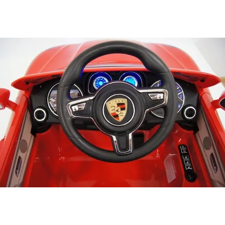 Электромобиль RiverToys Porsche Macan O005OO VIP (красный) - Фото 7