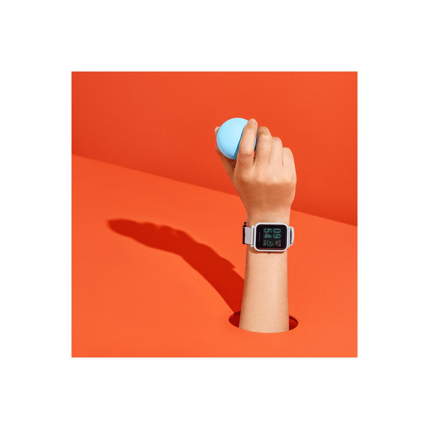 Huami amazfit bip white cloud smartwatch hotsell
