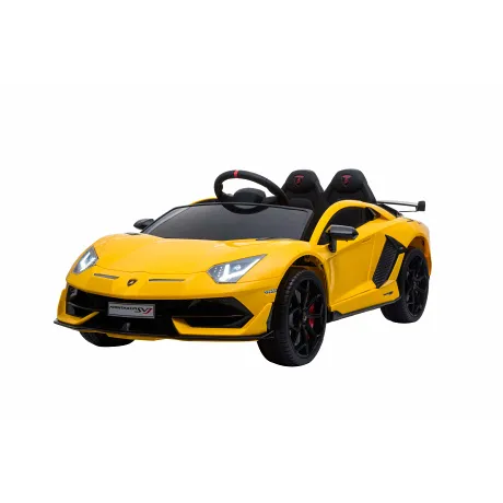 Электромобиль RiverToys LAMBORGHINI AVENDATOR SVJ - HL328 желтый