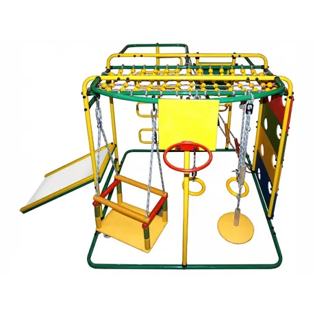 Спортивный комплекс Формула здоровья KMS Мурзилка S синий/радуга - Фото 2