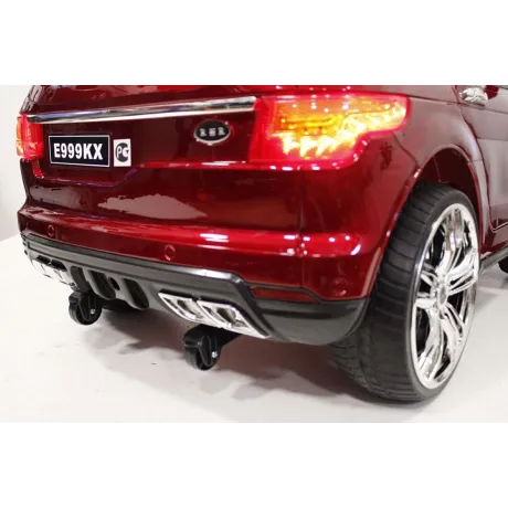 Электромобиль RiverToys Range Rover Sport E999KX вишневый глянец - Фото 4