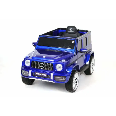 Электромобиль RiverToys Mercedes-Benz G63 T999TT (синий глянец) - Фото 3