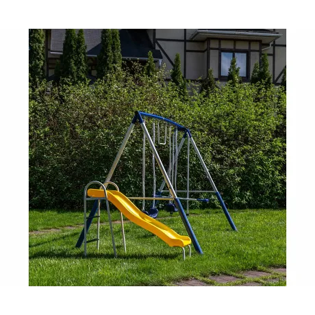 Детский комплекс DFC качели, качели-балансир, горка 74201 - Фото 3