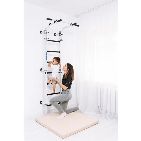 Шведская стенка ROMANA S9 белый антик(золото) - Фото 5