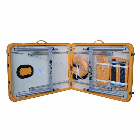 Массажная кушетка складная DFC NIRVANA Elegant LUXE (Mustard) - Фото 2