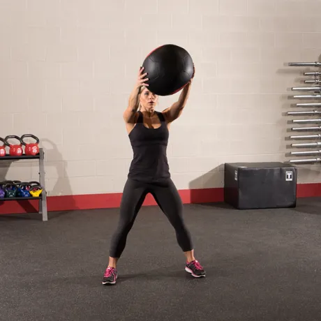 Тренировочный мяч мягкий Body Solid WALL BALL 6,4 кг (14lb) - Фото 12