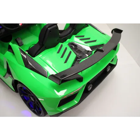 Детский электромобиль Lamborghini Aventador SVJ (A111MP) красный - Фото 9