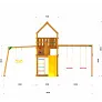 Детские городки Jungle Gym JP8 Эльбрус - Фото 3