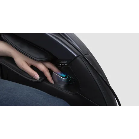Массажное кресло Ergonova ErgoLine 4 Black Grey - Фото 19