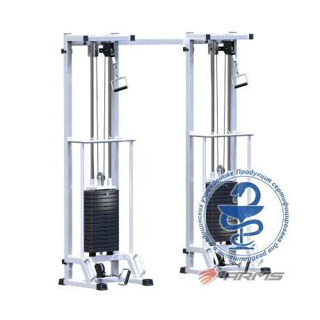 Грузоблочный тренажер Биотонус-2 стек 2 х 75 кг ARMS AR087.2х2200