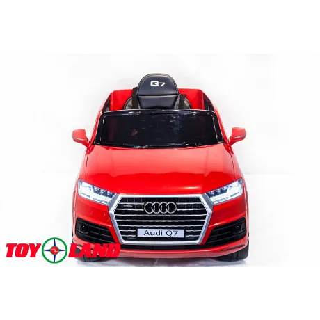 Электромобиль ToyLand Audi Q7 высокая дверь красный - Фото 3