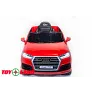 Электромобиль ToyLand Audi Q7 высокая дверь красный - Фото 3