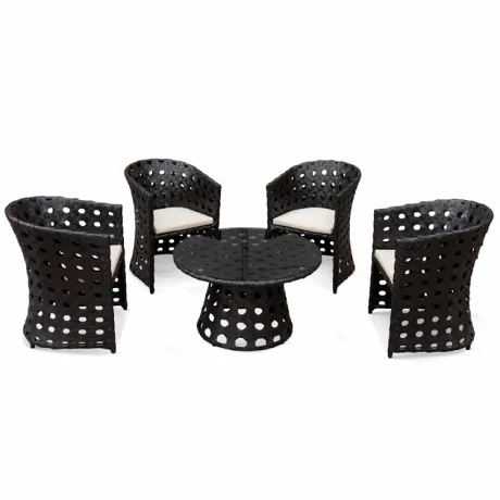 Обеденная группа KVIMOL KM-0009 Black - Фото 2