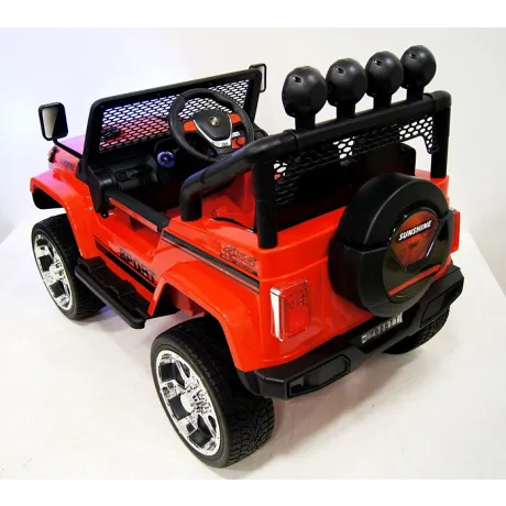 Электромобиль RiverToys JEEP T008TT (красный) - Фото 12