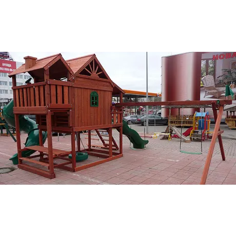 Детский игровой комплекс PlayNation Горный дом Deluxe - Фото 5