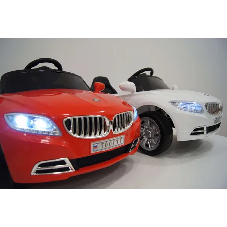 Электромобиль RiverToys BMW T004TT (белый) - Фото 20