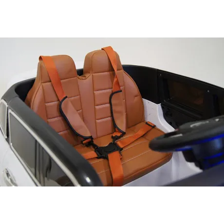 Электромобиль RiverToys Range Rover Sport E999KX белый - Фото 9