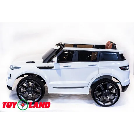 Электромобиль джип ToyLand Range Rover 0903 белый - Фото 4