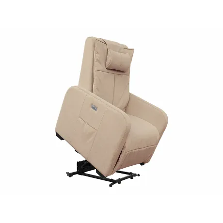 Массажное кресло реклайнер с подъемом FUJIMO LIFT CHAIR F3005 FLFL Ваниль (Sakura 4) - Фото 11