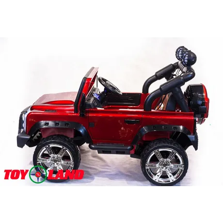 Электромобиль ToyLand LAND ROVER DK-F006 красный - Фото 5