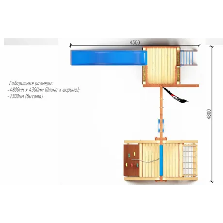 Детская площадка Савушка - 3 - Фото 12