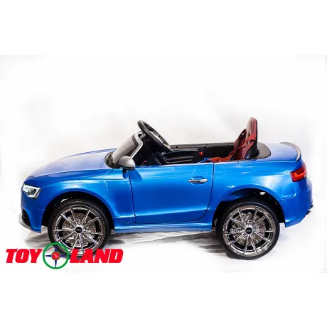 Электромобиль ToyLand Audi RS 5 синий - Фото 4
